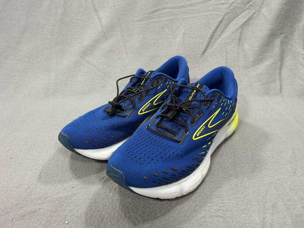 Brooks Glycerin 20 Shoes Mens Size 12 Blue Road Running Cushioned
